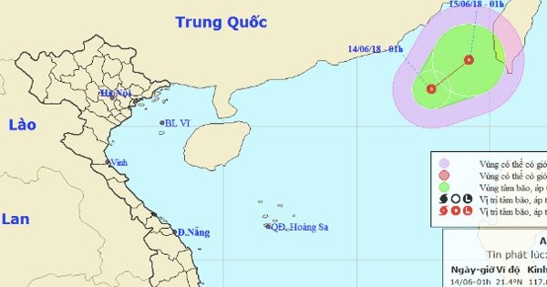 Xuất hiện áp thấp nhiệt đới mới trên biển Đông, sức gió giật cấp 9