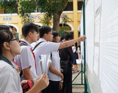 Điểm chuẩn vào lớp 10 hệ chuyên tại TP Hồ Chí Minh giảm