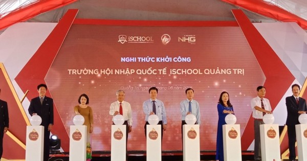 Xây dựng trường hội nhập quốc tế iSchool Quảng Trị hơn 250 tỷ đồng