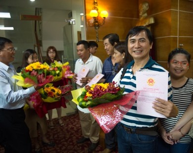 Phúc Khang trao sổ đỏ cho khách hàng dự án Phước An