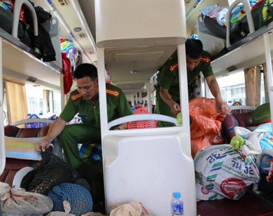 Hà Tĩnh: Bắt giữ số lượng lớn tê tê, rùa, ba ba trên xe khách từ Lào về Việt Nam