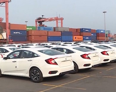 96% lượng ôtô nhập khẩu nguyên chiếc tuần qua đến từ Thái Lan 