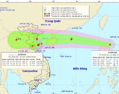 Dự báo thời tiết 17/7: Bão giật cấp 10 gây mưa lớn và dông mạnh trên cả nước