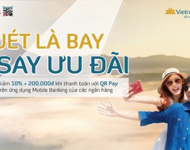 Vietnam Airlines phối hợp VNPAY ưu đãi khách hàng thanh toán trực tuyến