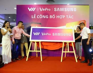 "Lliên minh không tưởng" giữa VinPro, Samsung và Vietnamobile mang ưu đãi lớn cho khách hàng