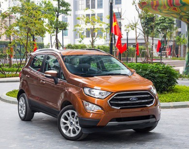 Giá xe ôtô hôm nay 16/8: Ford EcoSport 2018 giảm nhẹ