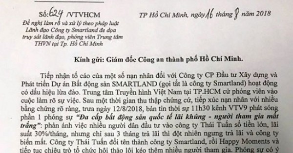 VTV9 đề nghị bảo vệ tài sản, tính mạng nhân viên sau công văn dọa truy sát