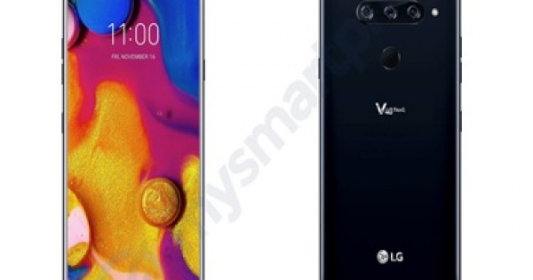 Rò rỉ ảnh báo chí của LG V40 ThinQ với tổng cộng 5 camera, màn hình “tai thỏ”