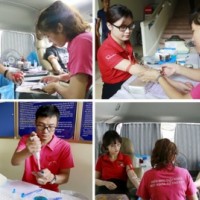 Cán bộ, nhân viên báo Kinh tế & Đô thị hiến máu tình nguyện