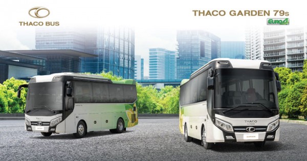 THACO ra mắt dòng xe bus Thaco Garden 79s cao cấp, 25-29 chỗ, độ an toàn cao