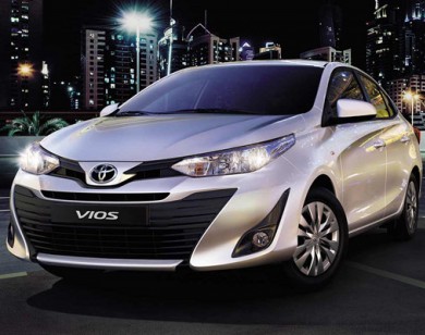 Giá xe ôtô hôm nay 12/9: Toyota Vios tăng 18-41 triệu đồng