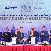 MLAND, TATILAND, MGLAND trở thành đại lý phân phối chính thức dự án The Grand Manhattan