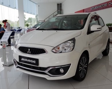 Giá xe ôtô hôm nay 21/9: Mitsubishi Mirage 2018 tăng nhẹ