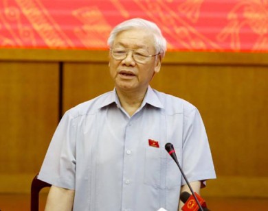 Trung ương giới thiệu đồng chí Nguyễn Phú Trọng để Quốc hội bầu làm Chủ tịch nước