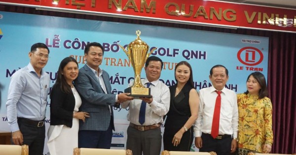 CLB Doanh Nhân QNH tổ chức giải Golf có giá trị giải thưởng gần 10 tỷ đồng