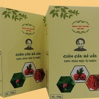 Thuốc "Giảm cân bà Vần" giả mạo giấy phép của Cục An toàn thực phẩm