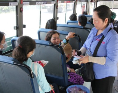 TP Hồ Chí Minh: Giá vé 2 tuyến xe buýt tăng thêm 3.000 đồng từ ngày 1/11/2018