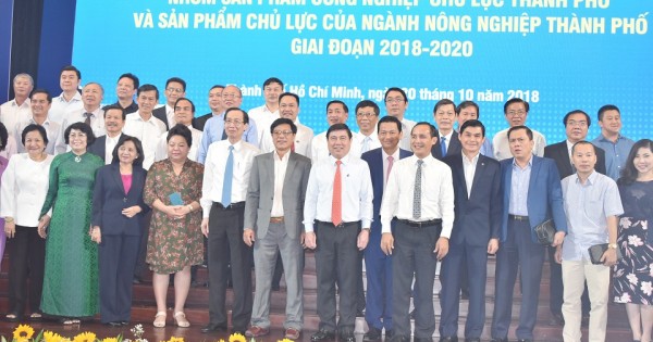 TP Hồ Chí Minh công bố nhóm sản phẩm công nghiệp và nông nghiệp chủ lực