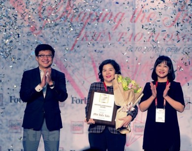 Người phụ nữ được Forbes Việt Nam vinh danh 'Thành tựu trọn đời