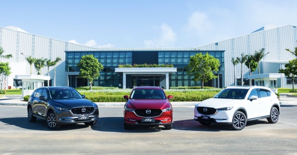 Thaco công bố giá bán xe Mazda màu sơn cao cấp mới