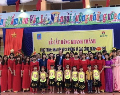 Đạm Cà Mau khánh thành trường mầm non thứ 2 tại Hà Nam