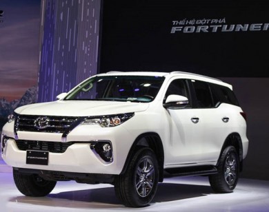 Giá xe ôtô hôm nay 22/11: Toyota Fortuner có giá 1,026 - 1,354 tỷ đồng