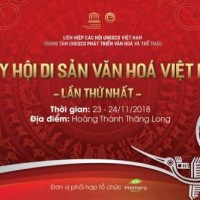 Sắp diễn ra "Ngày hội di sản văn hoá Việt Nam 2018"