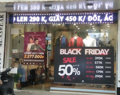 Giảm giá ăn theo Black Friday: Người tiêu dùng bị móc túi