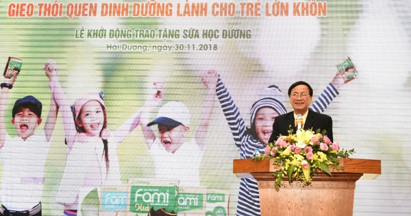 Chương trình sữa đậu nành học đường Vinasoy 2018: Gieo hạt lành – gieo thói quen dinh dưỡng lành cho trẻ lớn khôn