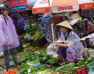 Đà Nẵng: Mưa liên tục, rau xanh đội giá gấp 2-3 lần