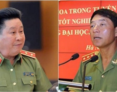 Khởi tố 2 nguyên Thứ trưởng Bộ Công an