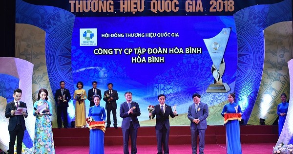 Tập đoàn Xây dựng Hòa Bình 6 lần liên tiếp đạt Thương hiệu Quốc gia