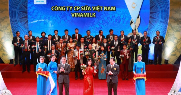 Vinamilk - 10 năm liên tiếp là thương hiệu quốc gia