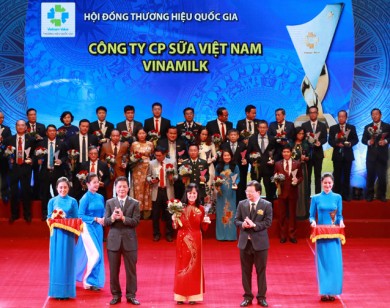 Vinamilk - 10 năm liên tiếp là thương hiệu quốc gia