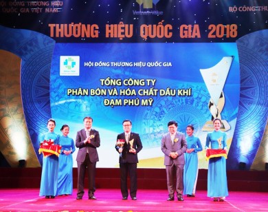 PVFCCo dẫn đầu ngành với Thương hiệu Quốc gia lần thứ 3 liên tiếp