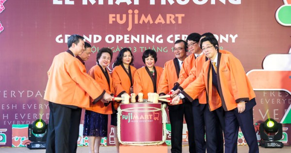 Khai trương siêu thị FujiMart đầu tiên tại Việt Nam