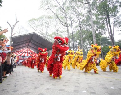 Liên hoan Lân – Sư – Rồng TP Hồ Chí Minh thu hút 25 đoàn tham gia dự thi