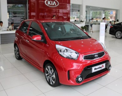 Giá xe ôtô hôm nay 1/1: Kia Morning có giá 290 - 393 triệu đồng