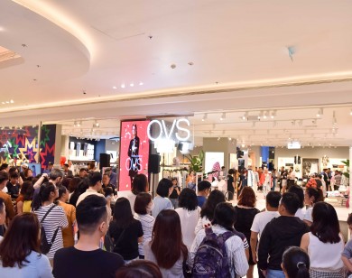 OVS thương hiệu thời trang bình dân Ý đã xuất hiện tại Việt Nam