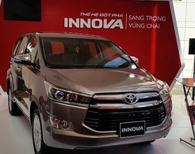 Giá xe ôtô hôm nay 8/1: Toyota Innova có giá 771-971 triệu đồng