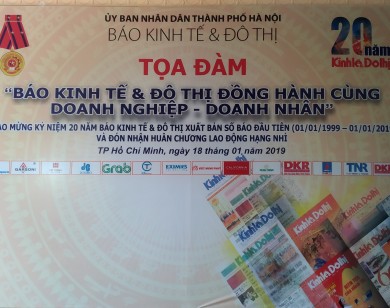 Báo Kinh tế & Đô thị đồng hành cùng Doanh nghiệp và Doanh nhân