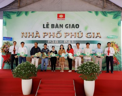 Đảo Phú Gia chính thức đón hơn 100 cư dân đầu tiên