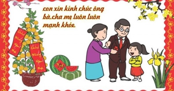 Lời chúc Tết bố mẹ hay và ý nghĩa nhất 2019