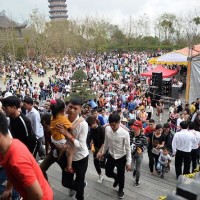 Hàng nghìn người dự khai hội chùa Bái Đính 2019
