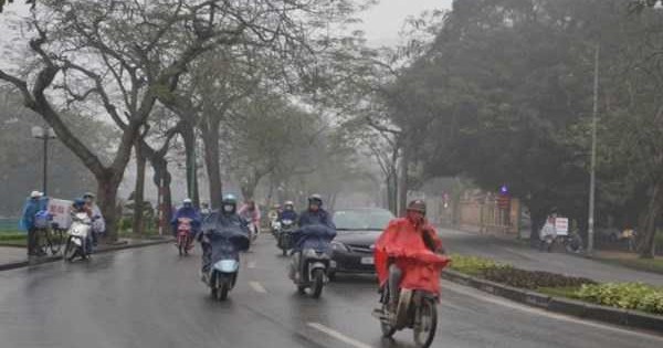 Dự báo thời tiết ngày 22/2: Gió mùa Đông Bắc tràn về, Hà Nội mưa rét