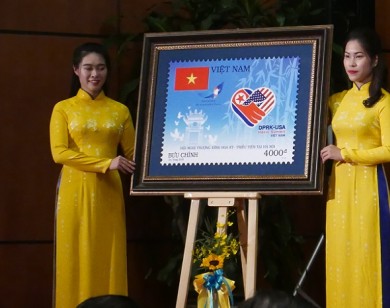 Phát hành đặc biệt bộ tem "Chào mừng Hội nghị thượng đỉnh Hoa Kỳ - Triều Tiên tại Hà Nội"