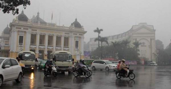 Dự báo thời tiết ngày 16/3: Hà Nội có mưa nhỏ, trời rét