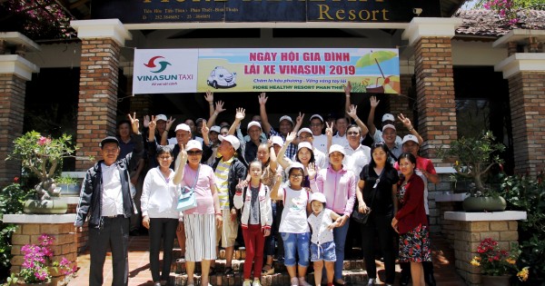 Ngày hội “Gia đình lái xe Vinasun 2019 - Chăm lo hậu phương vững vàng tay lái”. 