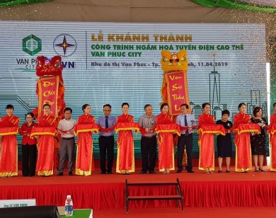 Tập đoàn Đại Phúc hoàn thành hạ ngầm lưới điện cao thế tại dự án Van Phuc City