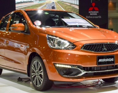 Giá xe ôtô hôm nay 13/4: Mitsubishi Mirage có giá 350,5-495,5 triệu đồng